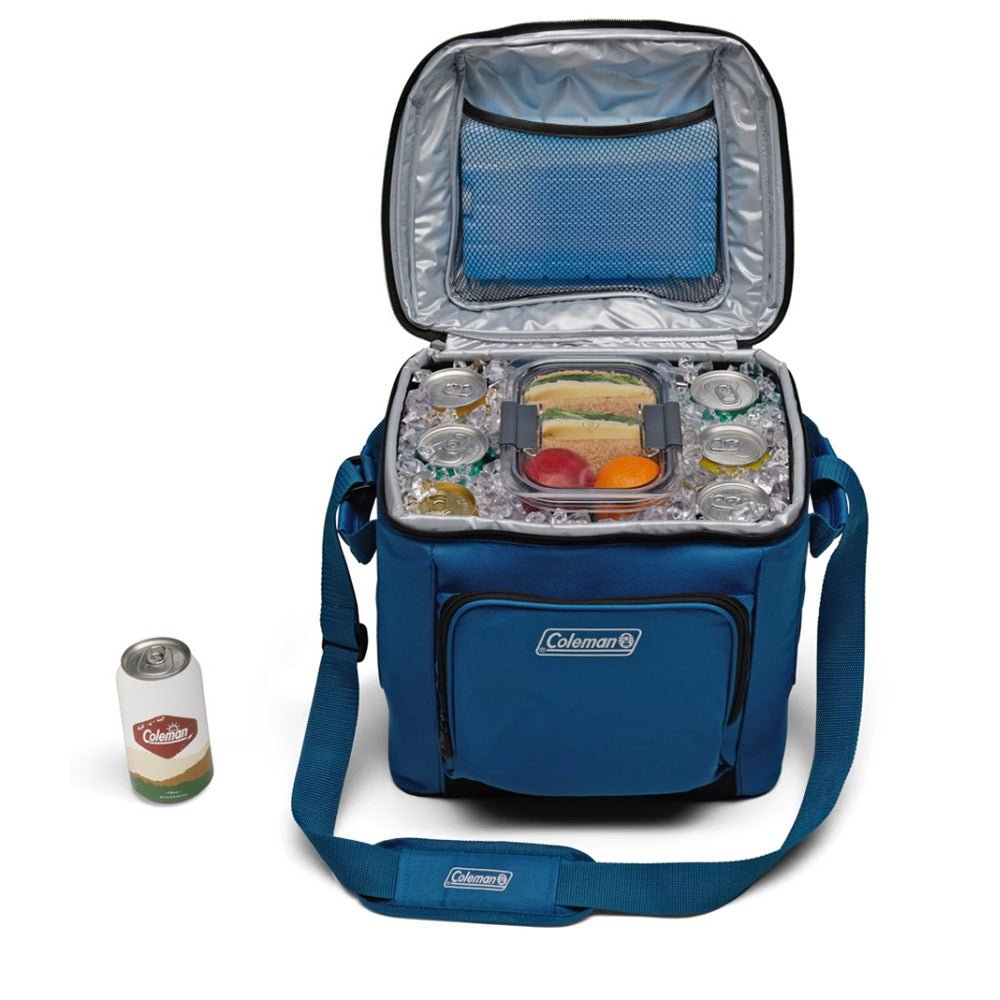 Coleman CHILLER 30 - Can Soft - Sided Portable Cooler - Deep Ocean - Get Tight Gear