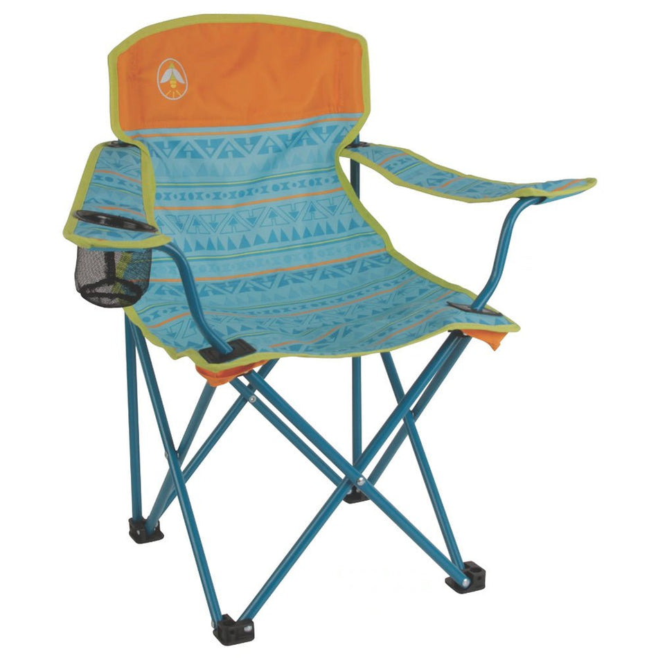 Coleman Kids Quad Chair - Teal - Get Tight Gear