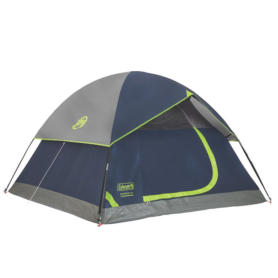 Coleman Sundome 4 - Person Camping Tent - Navy - Get Tight Gear