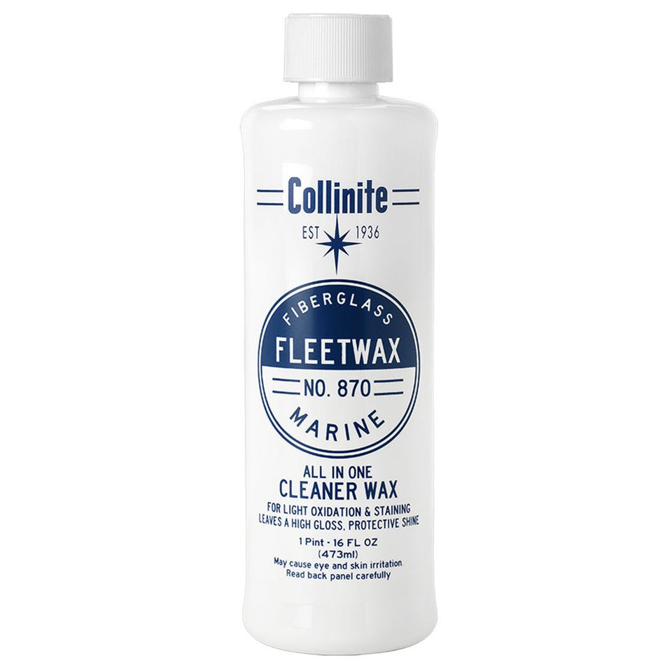 Collinite 870 Marine Fiberglass Fleetwax - 16oz - Get Tight Gear