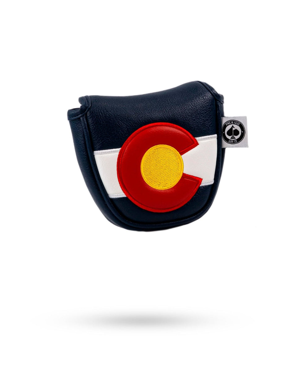 Colorado State Flag - Mallet Putter Cover - Get Tight Gear
