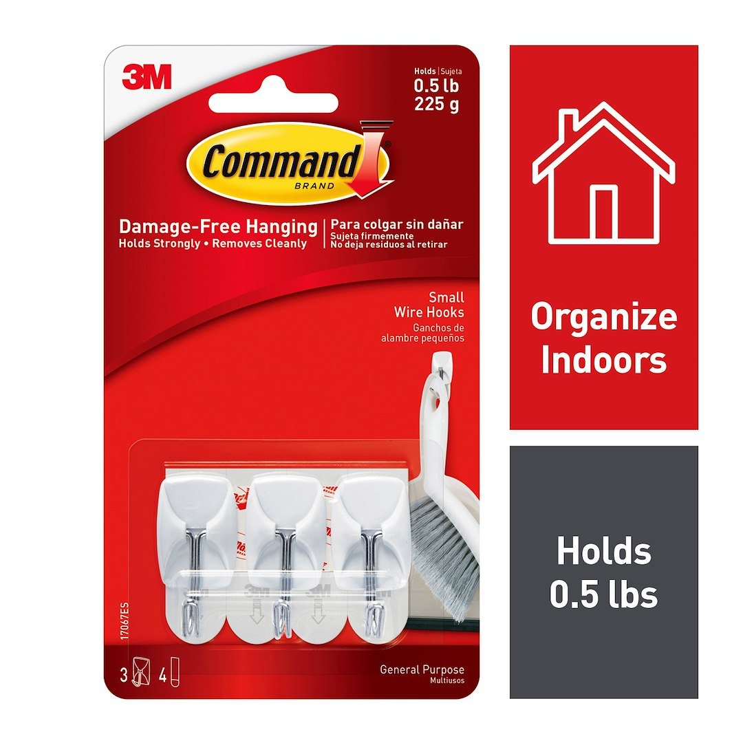 COMMAND SMALL WIRE HOOKS - Get Tight Gear