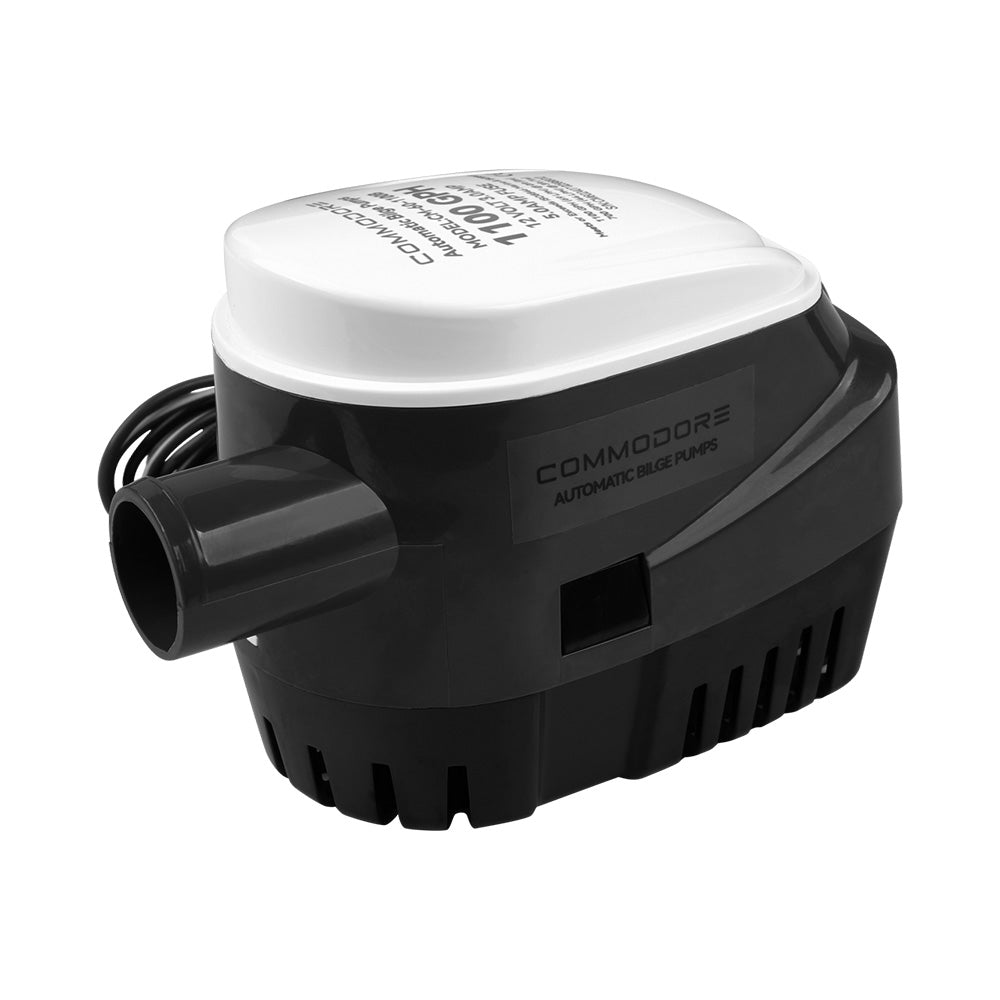 Commodore 1100 GPH 60 Series Automatic Bilge Pump - 12V - Get Tight Gear