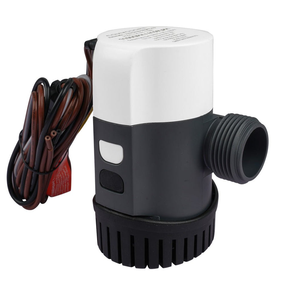 Commodore 1100 GPH Automatic AMP Sensor Bilge Pump - 12V - Get Tight Gear