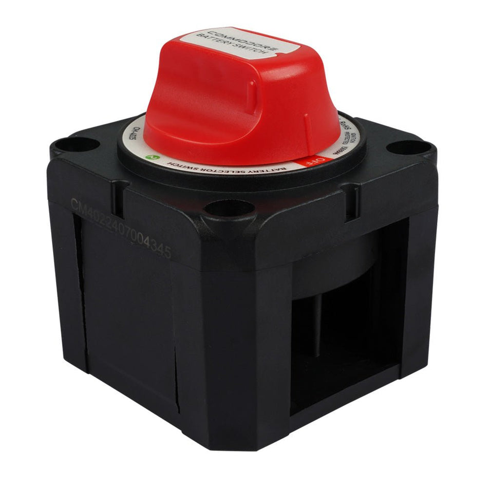Commodore 4 - Position Compact Dual Battery Selector Switch - Get Tight Gear