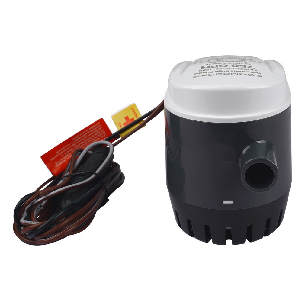 Commodore 750 GPH 60 Series Automatic Bilge Pump - 12V - Get Tight Gear