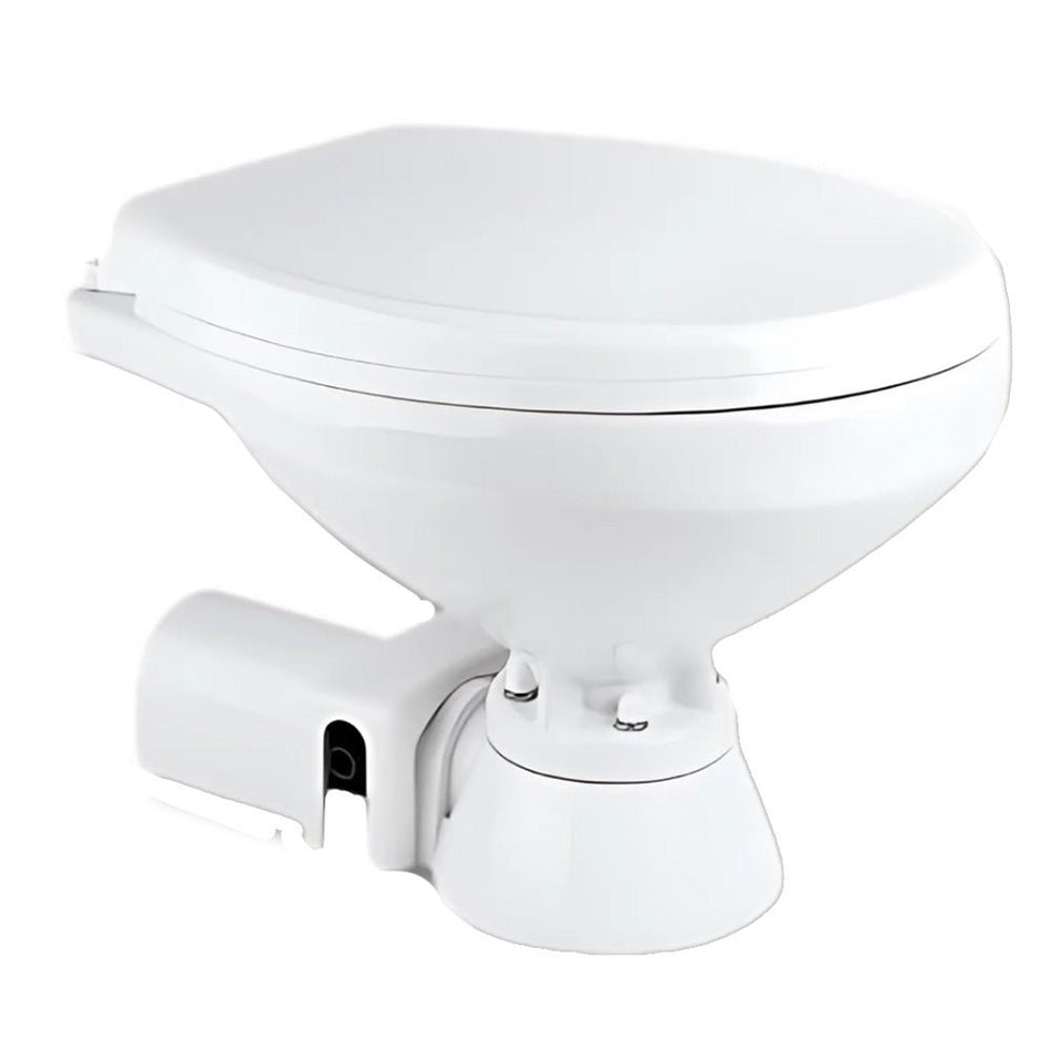 Commodore Electric Marine Toilet - Rear Macerator - Regular Size - Get Tight Gear