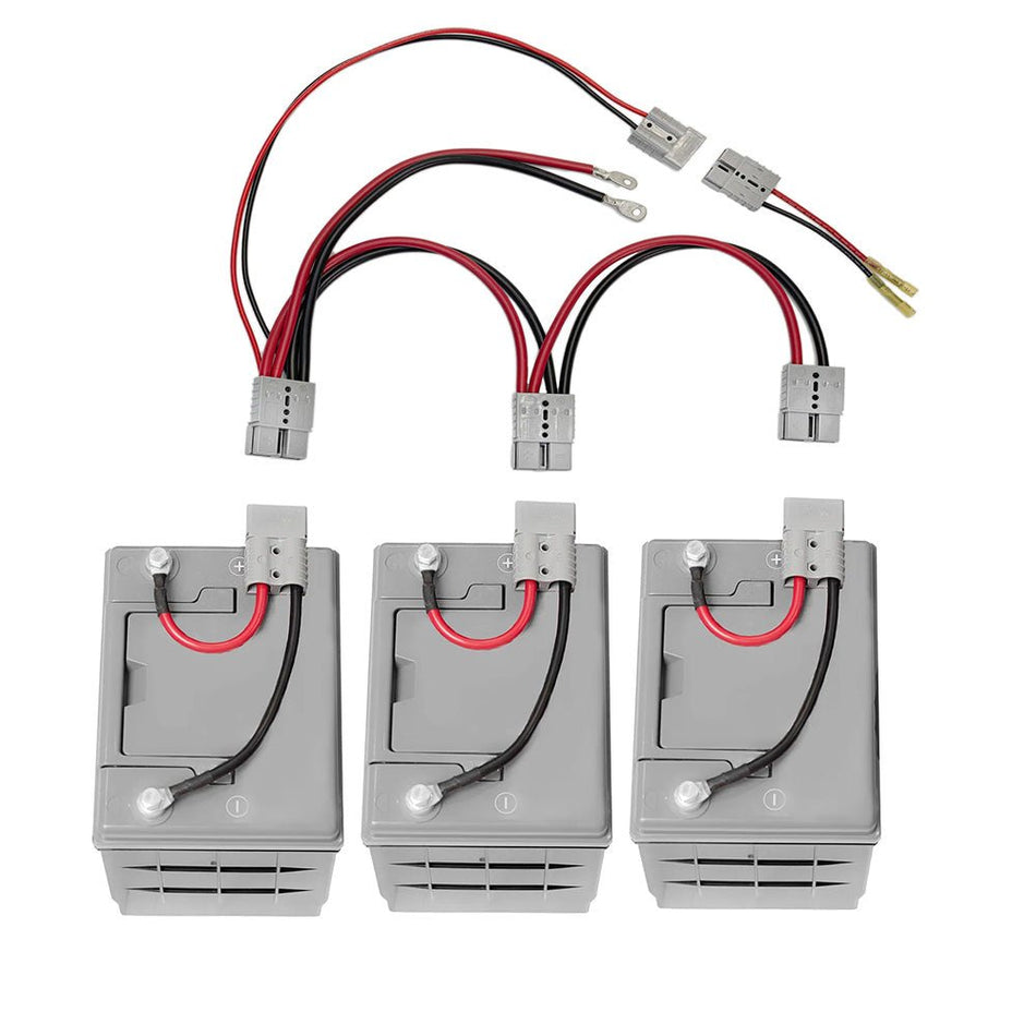 Connect - Ease 3 12V Battery Parallel System w/Solar - Get Tight Gear