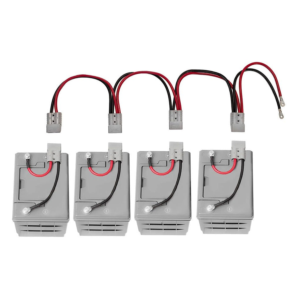 Connect - Ease 4 12V Battery Parallel Quick Connect System - Get Tight Gear