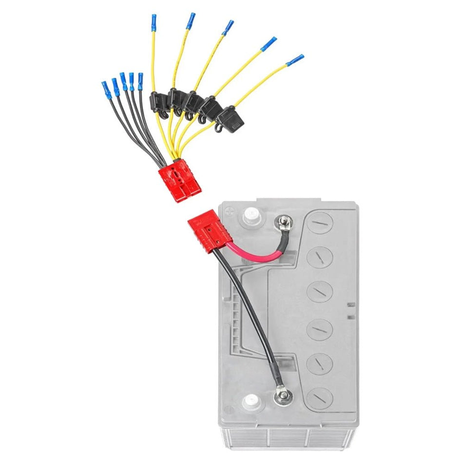 Connect - Ease Multi 5 Fused Lead Accessory Connection System - Get Tight Gear
