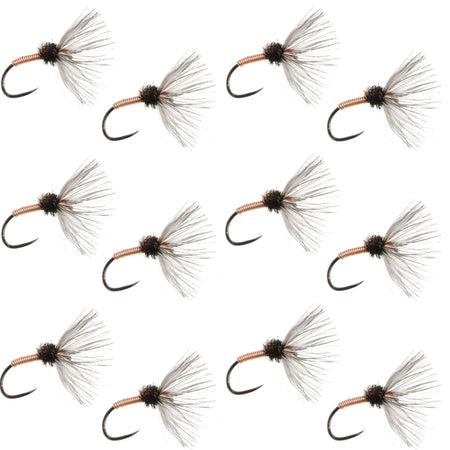 Copper Sakasa Kebari - 12 Tenkara Flies - Size 12 - Get Tight Gear