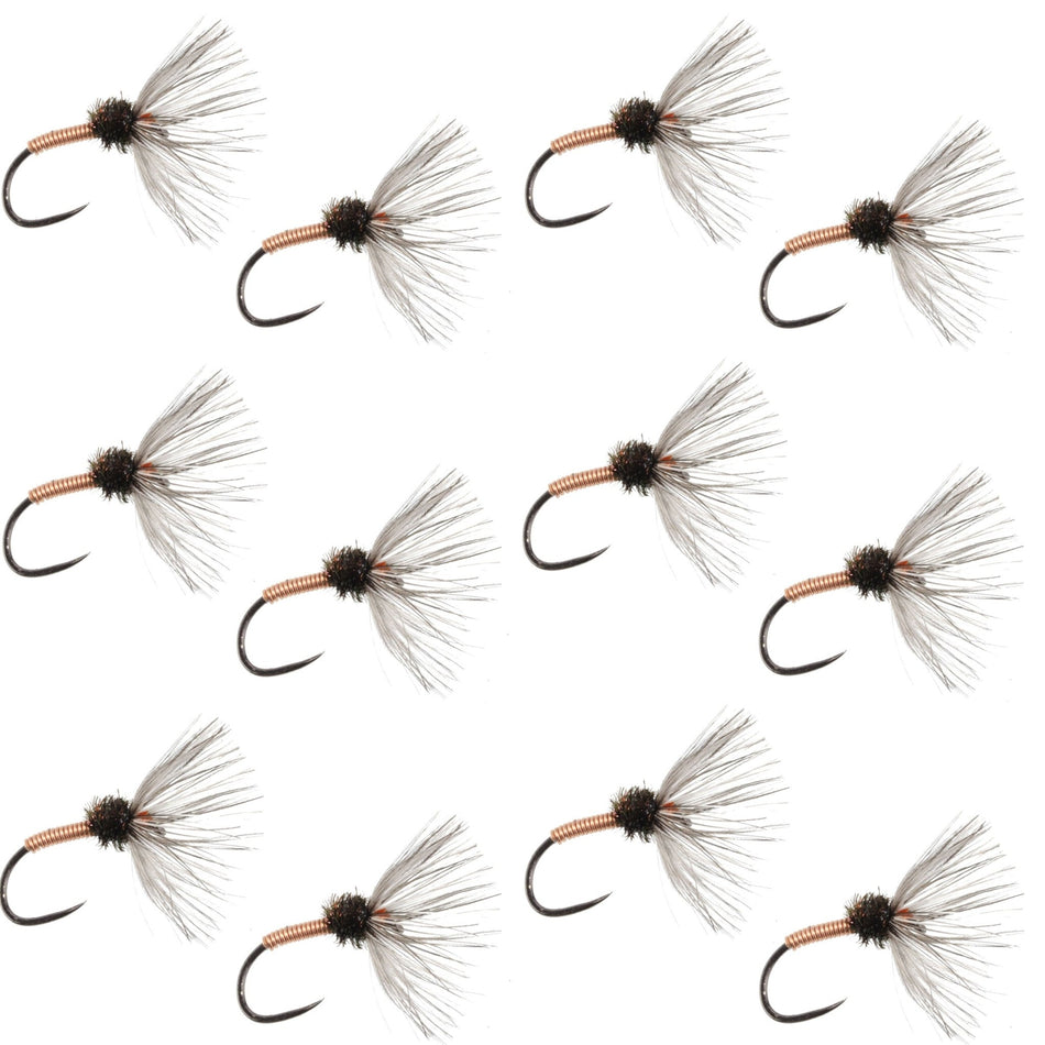 Copper Sakasa Kebari - 12 Tenkara Flies - Size 14 - Get Tight Gear