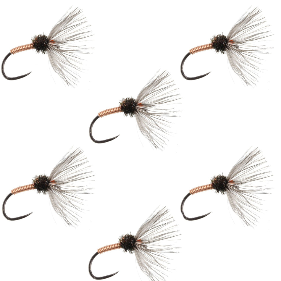 Copper Sakasa Kebari - 6 Tenkara Flies - Size 14 - Get Tight Gear