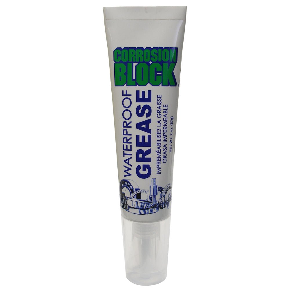 Corrosion Block High Performance Waterproof Grease - 2oz Tube - Non - Hazmat, Non - Flammable & Non - Toxic - Get Tight Gear