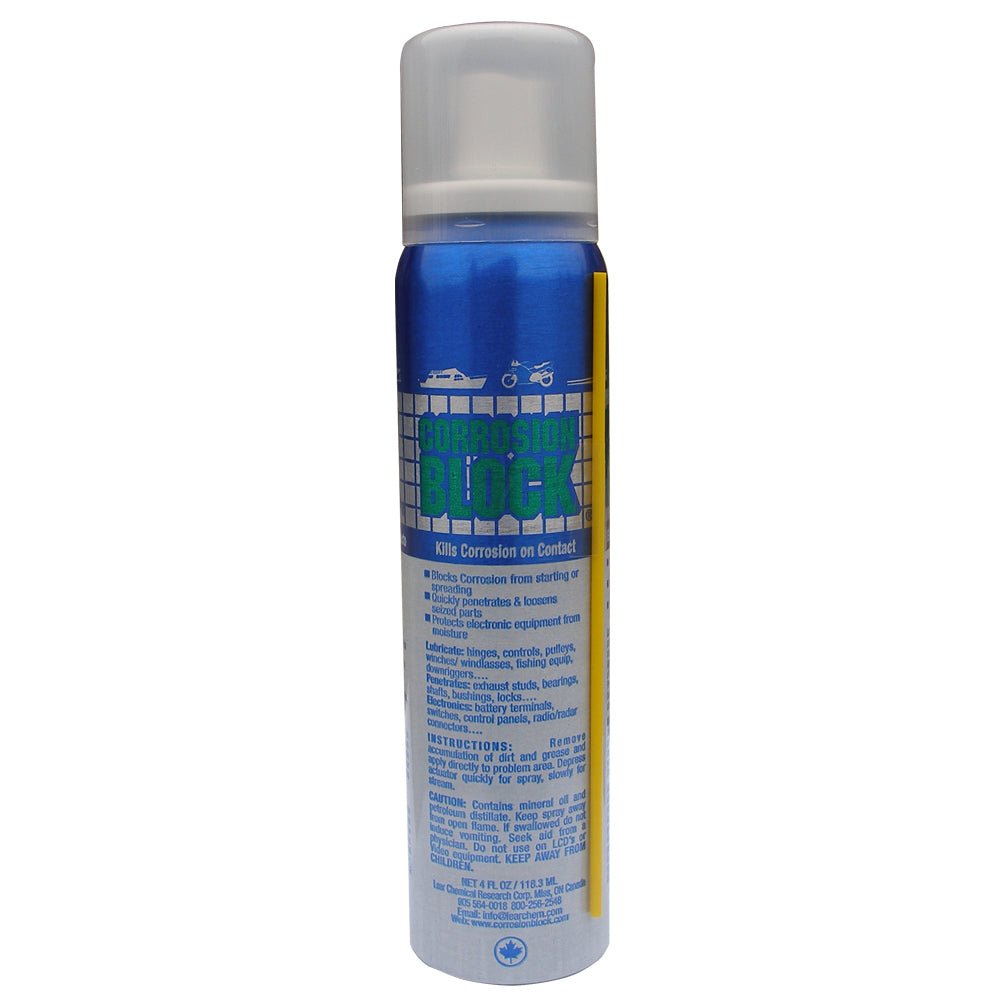 Corrosion Block Liquid Pump Spray - 4oz - Non - Hazmat, Non - Flammable & Non - Toxic - Get Tight Gear