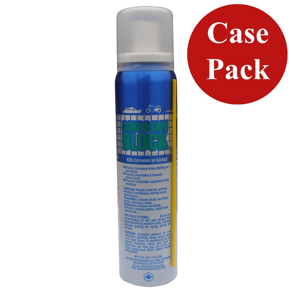 Corrosion Block Liquid Pump Spray - 4oz - Non - Hazmat, Non - Flammable & Non - Toxic *Case of 24* - Get Tight Gear