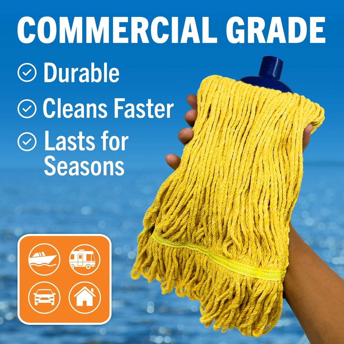 Cotton Mop Head - Get Tight Gear