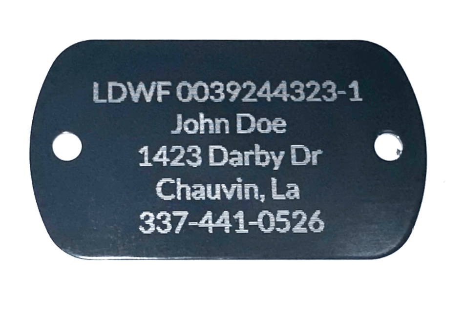 Crab Trap, Fishing Equipment ID Tag - Get Tight Gear