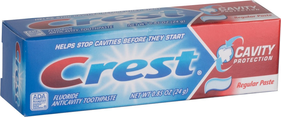 Crest Regular Toothpaste .85 Oz - Get Tight Gear