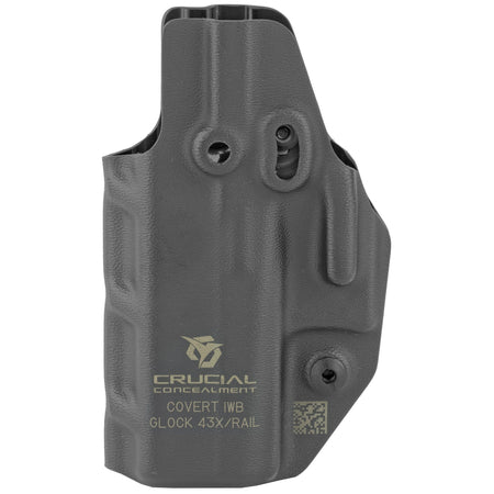 CRUCIAL IWB FOR GLOCK 43/43X AMBI BK - Get Tight Gear