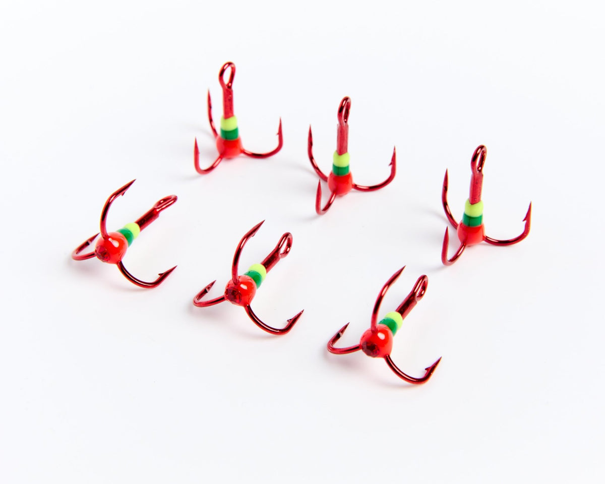 Crystal Reaper Treble Hooks (6pk) - Get Tight Gear