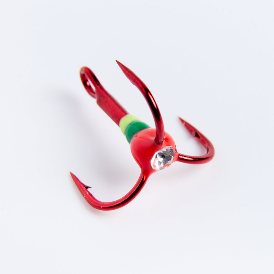 Crystal Reaper Treble Hooks (6pk) - Get Tight Gear