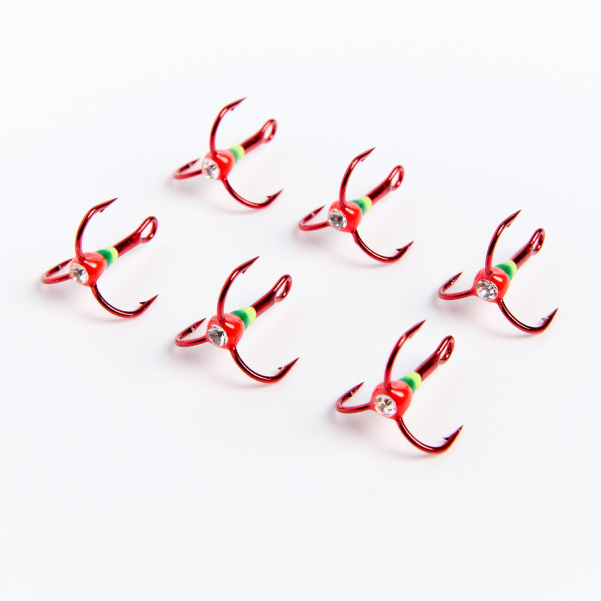 Crystal Reaper Treble Hooks (6pk) - Get Tight Gear