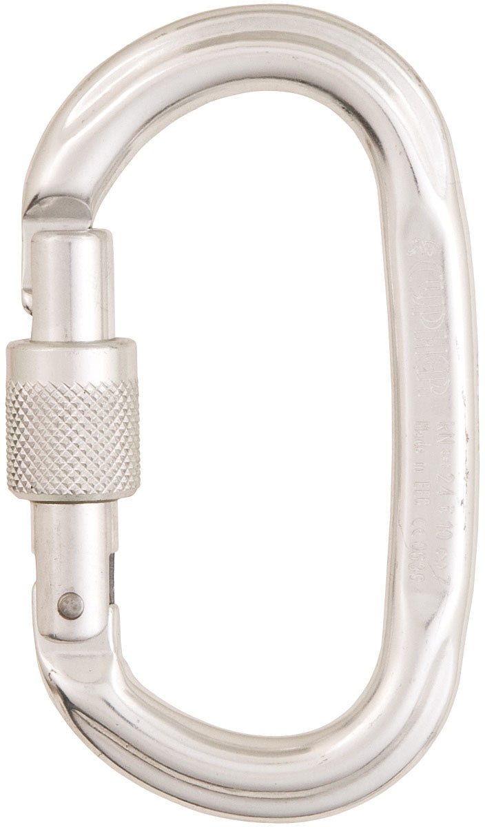 Ct Oval PO Lished Screw Gate - Get Tight Gear