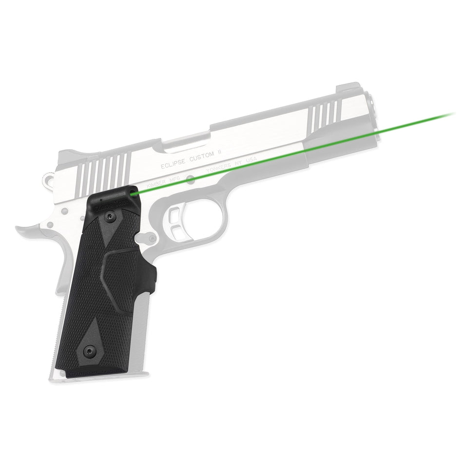 CTC LASERGRIP 1911 GVT/CMD FRNT GRN - Get Tight Gear