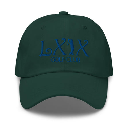 Curve Logo Dad Hat - Blue Logo - Get Tight Gear