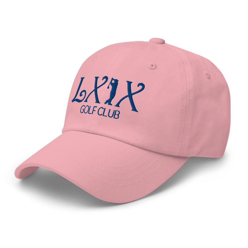 Curve Logo Dad Hat - Blue Logo - Get Tight Gear