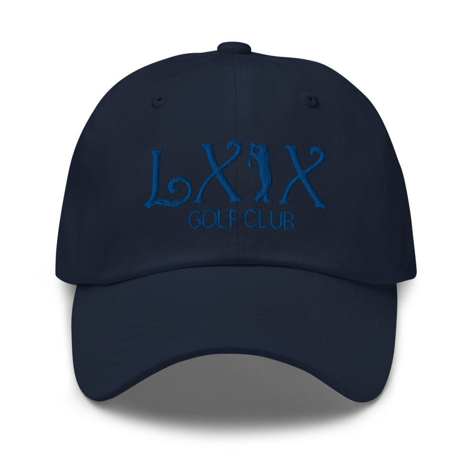 Curve Logo Dad Hat - Blue Logo - Get Tight Gear