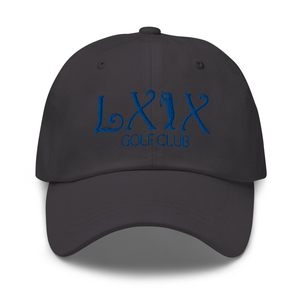 Curve Logo Dad Hat - Blue Logo - Get Tight Gear