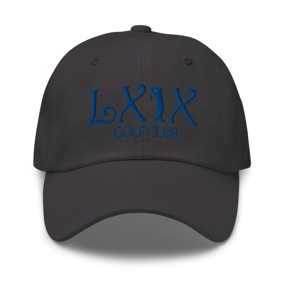Curve Logo Dad Hat - Blue Logo - Get Tight Gear