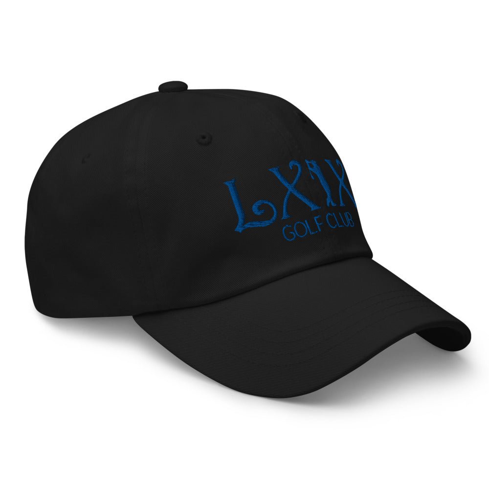 Curve Logo Dad Hat - Blue Logo - Get Tight Gear