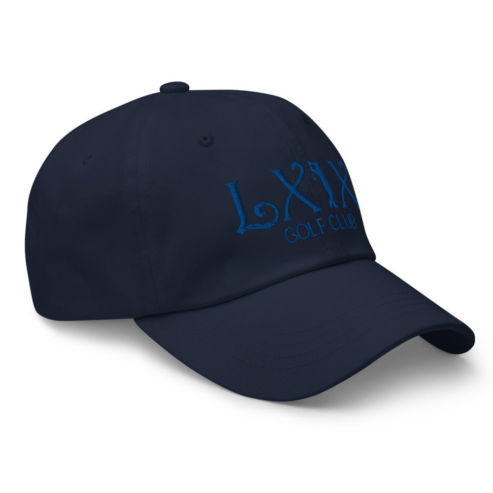 Curve Logo Dad Hat - Blue Logo - Get Tight Gear