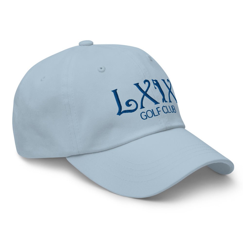 Curve Logo Dad Hat - Blue Logo - Get Tight Gear