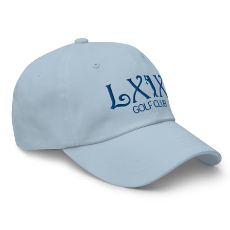 Curve Logo Dad Hat - Blue Logo - Get Tight Gear