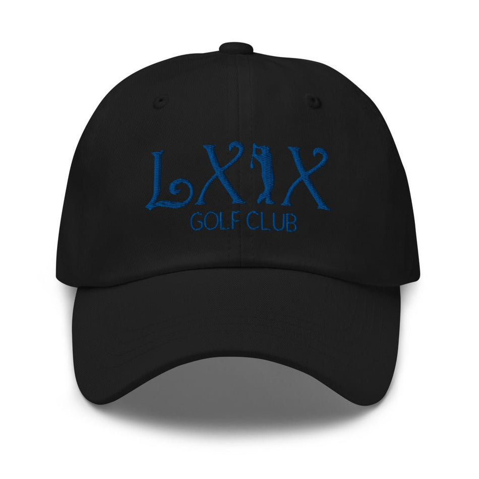 Curve Logo Dad Hat - Blue Logo - Get Tight Gear