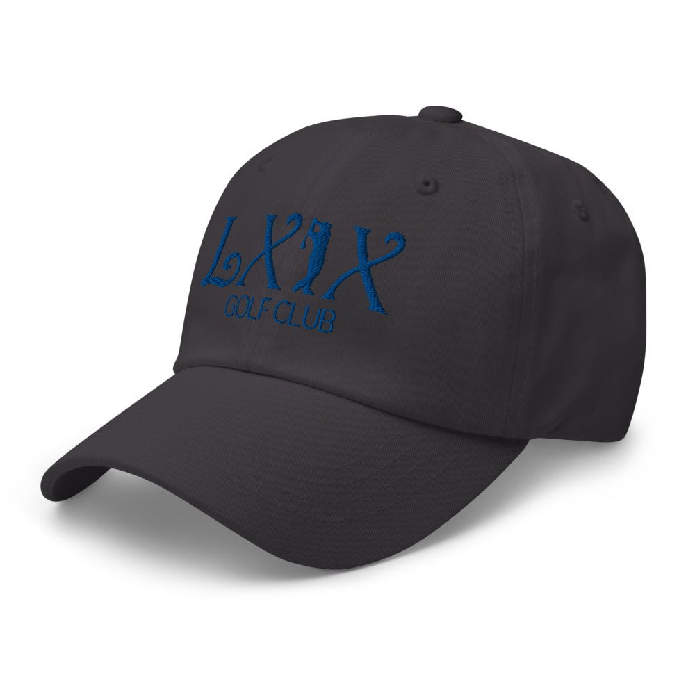 Curve Logo Dad Hat - Blue Logo - Get Tight Gear