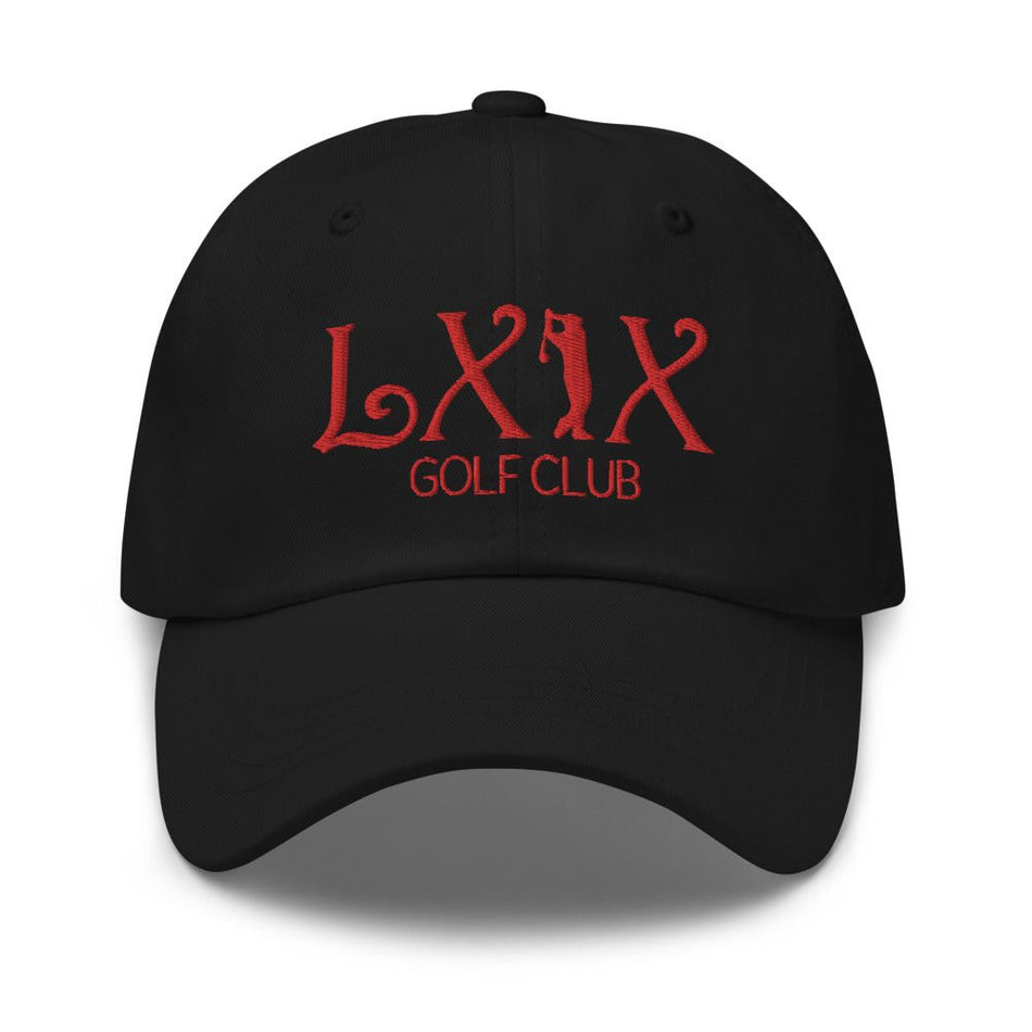 Curve Logo Dad Hat - Red Logo - Get Tight Gear