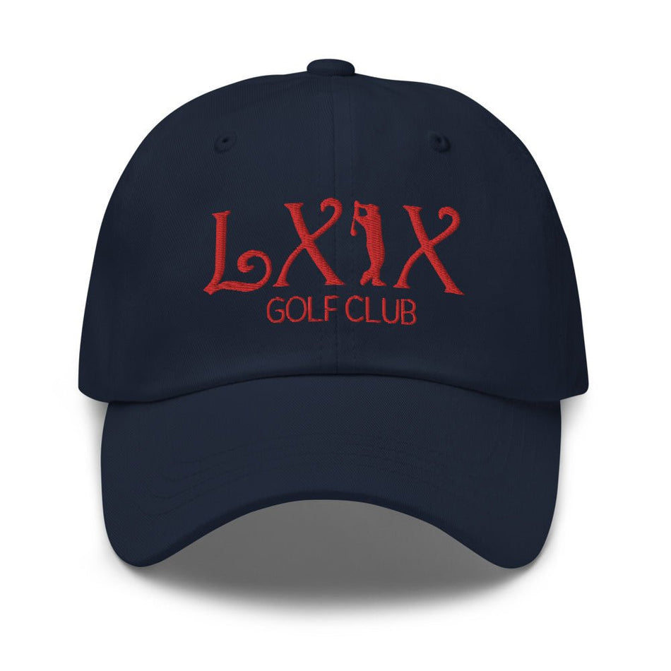 Curve Logo Dad Hat - Red Logo - Get Tight Gear