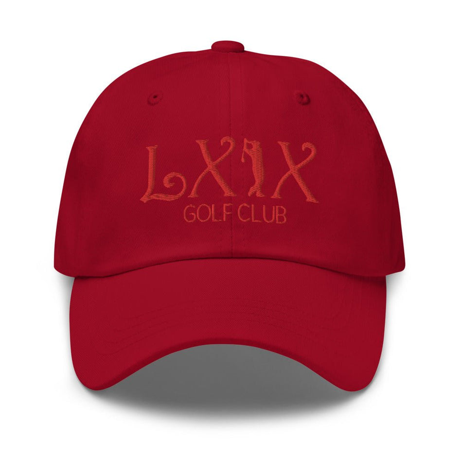 Curve Logo Dad Hat - Red Logo - Get Tight Gear