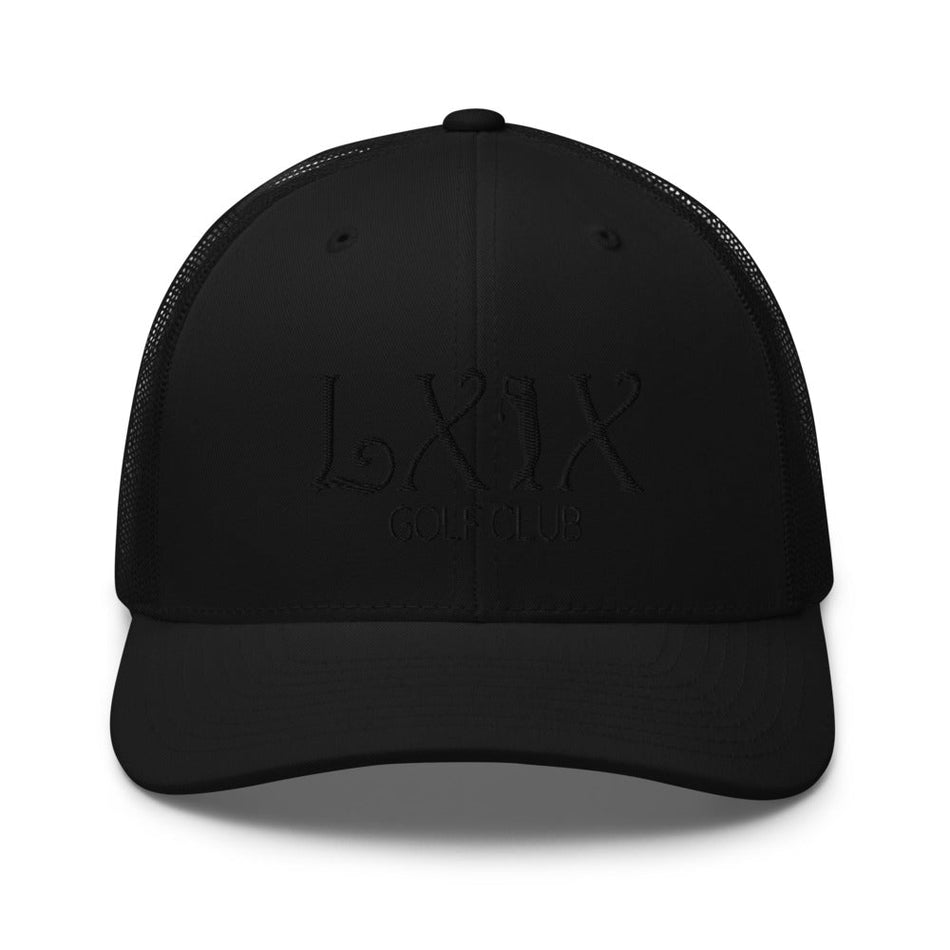 Curve Logo Trucker Cap - Black Logo - Get Tight Gear