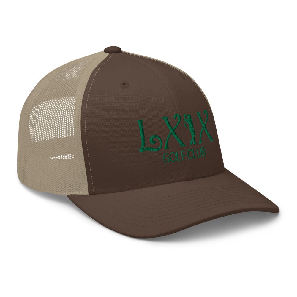 Curve Logo Trucker Cap - Green Logo - Get Tight Gear