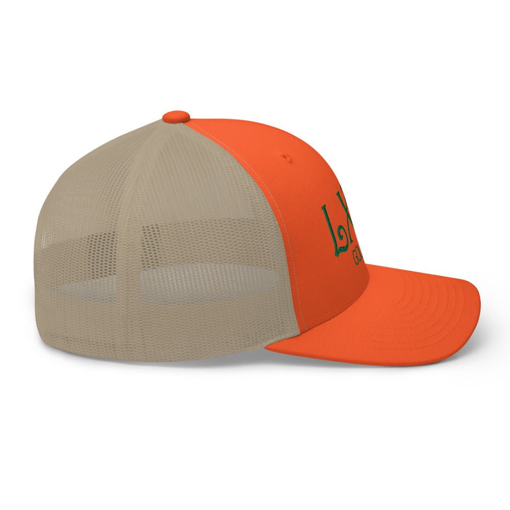 Curve Logo Trucker Cap - Green Logo - Get Tight Gear