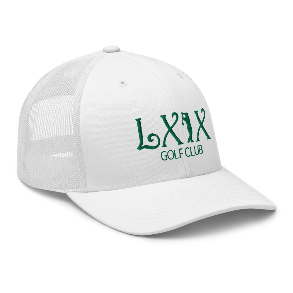 Curve Logo Trucker Cap - Green Logo - Get Tight Gear