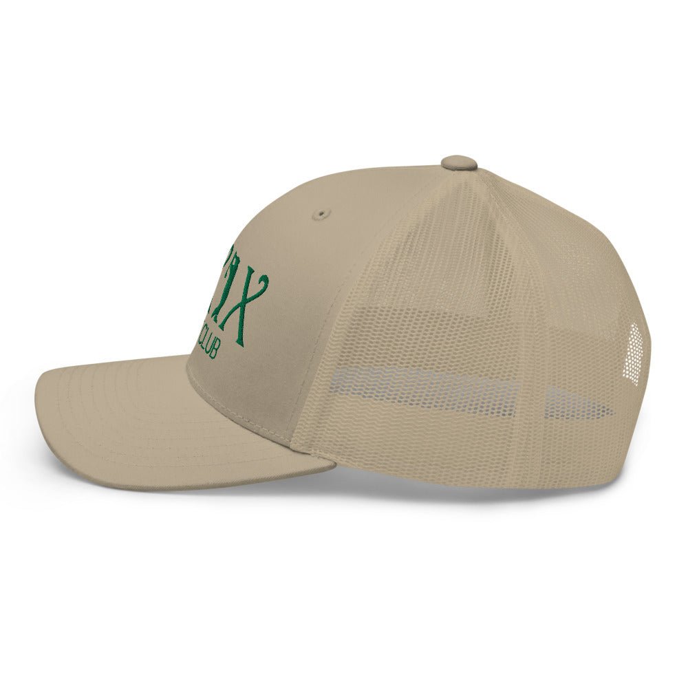 Curve Logo Trucker Cap - Green Logo - Get Tight Gear