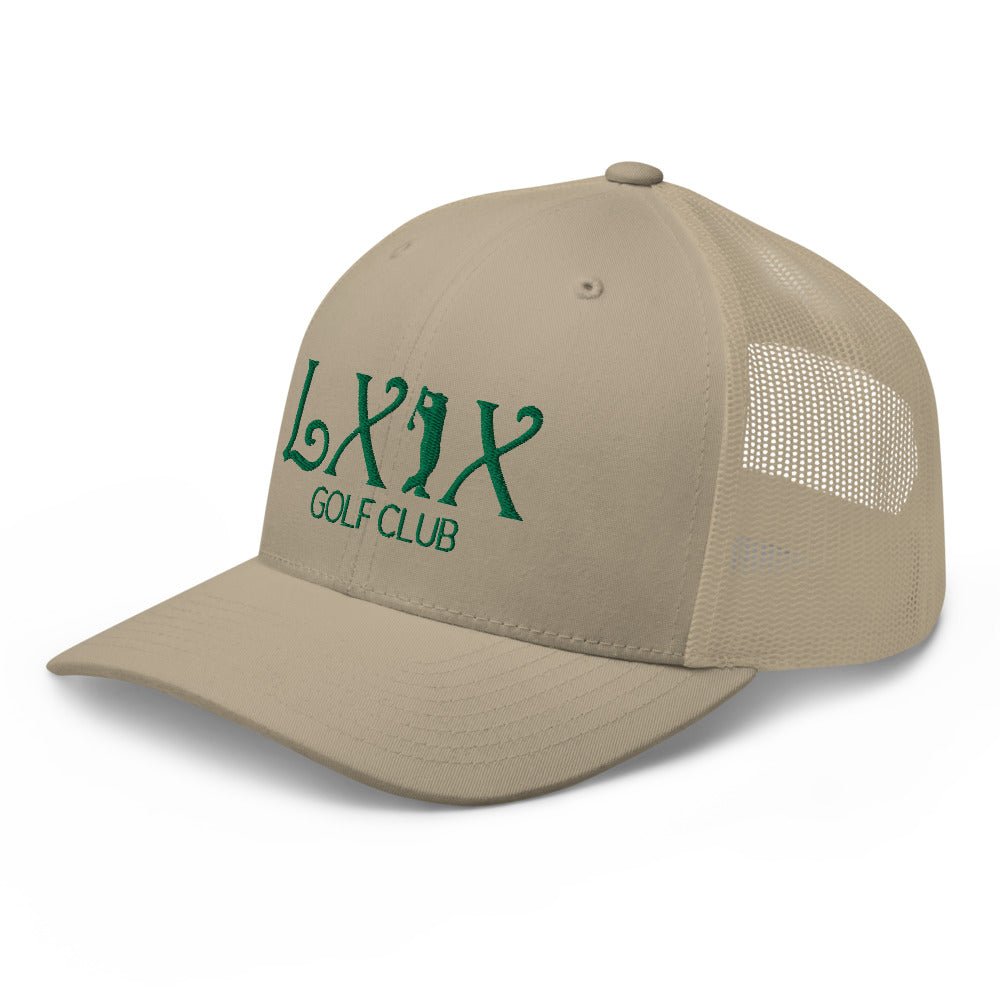 Curve Logo Trucker Cap - Green Logo - Get Tight Gear