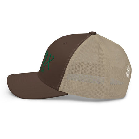 Curve Logo Trucker Cap - Green Logo - Get Tight Gear